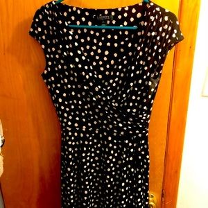 Lauren Ralph Lauren Black & White Dress. Size 6